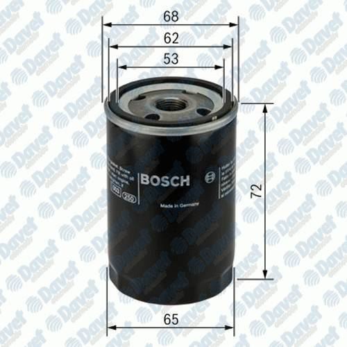 BOSCH 0986452028 Yag Filtresi Allex 1.5i 1.8i Allion 1.5i 1.8i Altezza 2.0i Belta 1.3i Caldina 1.8i 2.0i Camry 1.8 Corolla Ae92 101 111 Corona Carina Yaris Rav4 94<>01 Avensis 98<>03